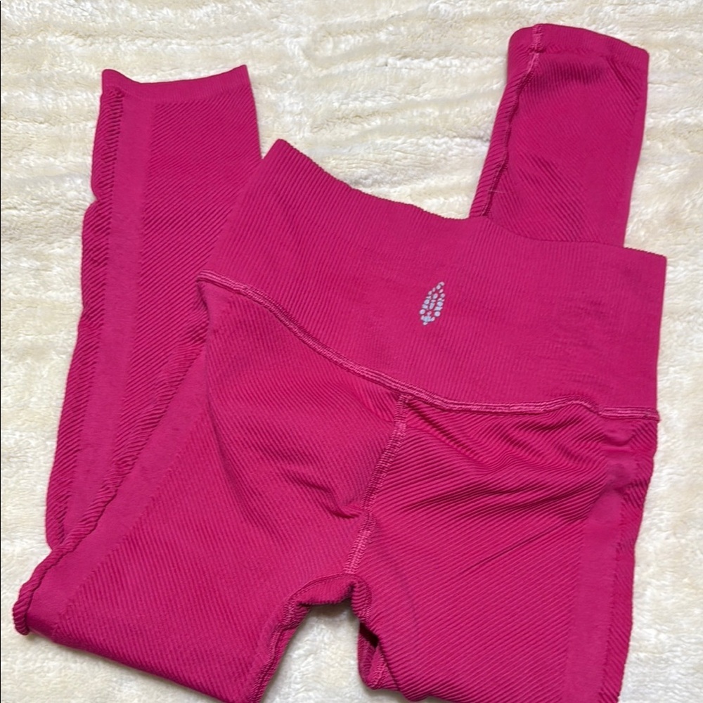 Free people Pink Leggings